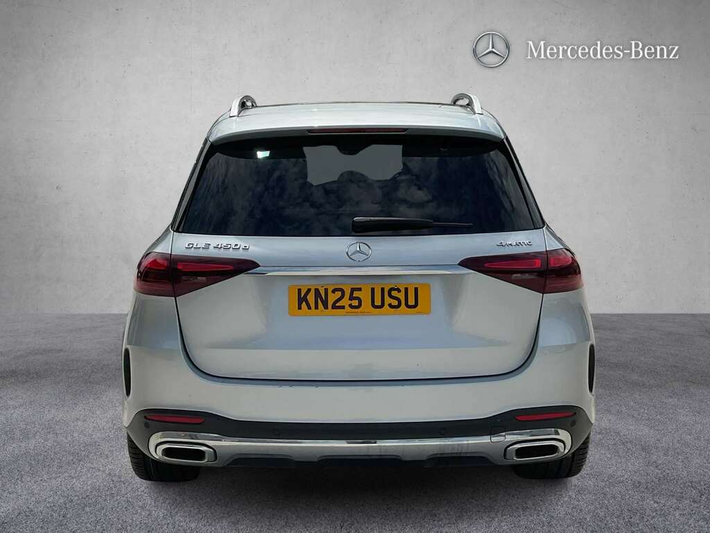 Mercedes-Benz GLE Class 450D 4Matic Amg Line Prem 9G-tronic 7 St 202 KN25USU Silver #5