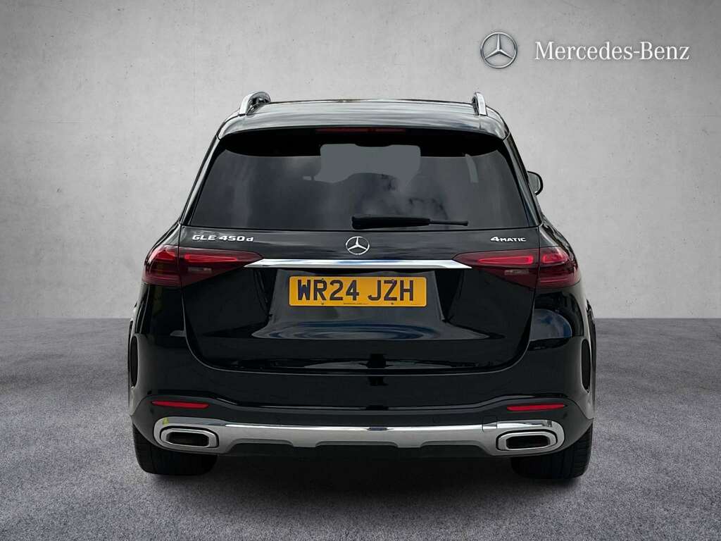 Mercedes-Benz GLE Class 450D 4Matic Amg Line Prem 9G-tronic 7 St 202 WR24JZH Black #5