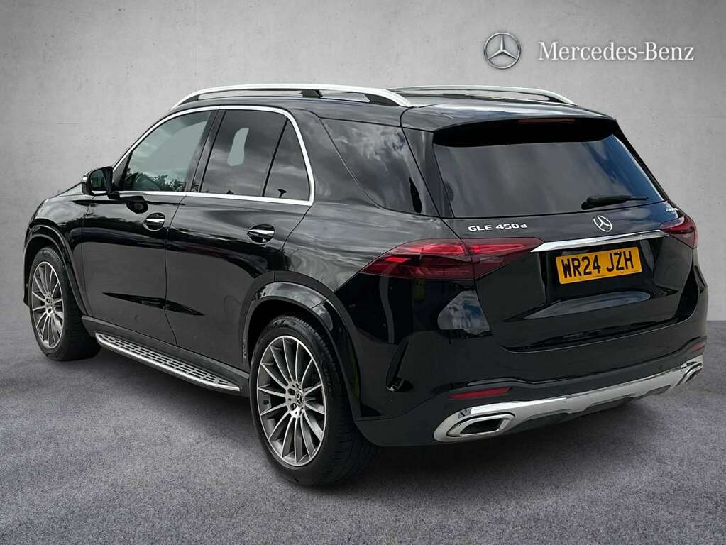 Mercedes-Benz GLE Class 450D 4Matic Amg Line Prem 9G-tronic 7 St 202 WR24JZH Black #6