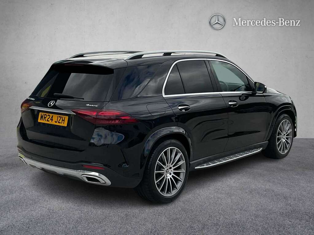 Mercedes-Benz GLE Class 450D 4Matic Amg Line Prem 9G-tronic 7 St 202 WR24JZH Black #4