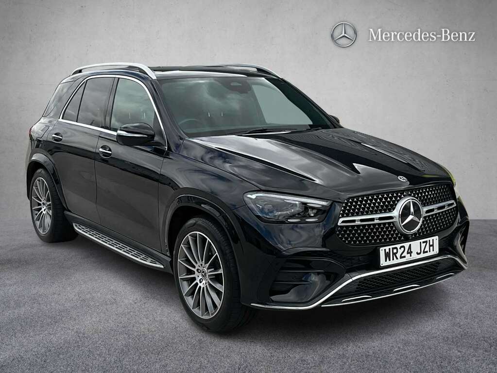 Mercedes-Benz GLE Class 450D 4Matic Amg Line Prem 9G-tronic 7 St 202 WR24JZH Black