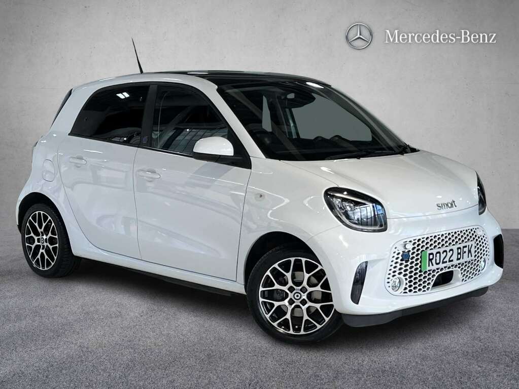 Smart Forfour 60Kw Eq Exclusive 17Kwh 22Kwch 2022 White
