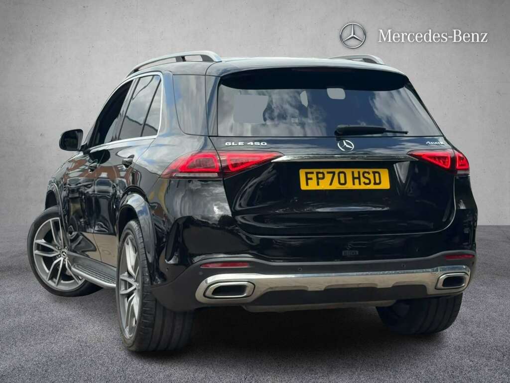 Mercedes-Benz GLE Class 450 4Matic Amg Line Prem 9G-tronic 7 St 2020 FP70HSD Black #2