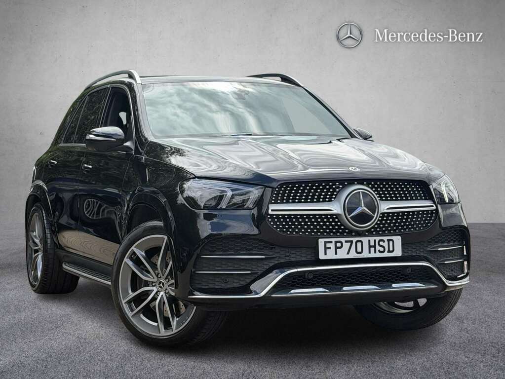 Mercedes-Benz GLE Class 450 4Matic Amg Line Prem 9G-tronic 7 St 2020 FP70HSD Black