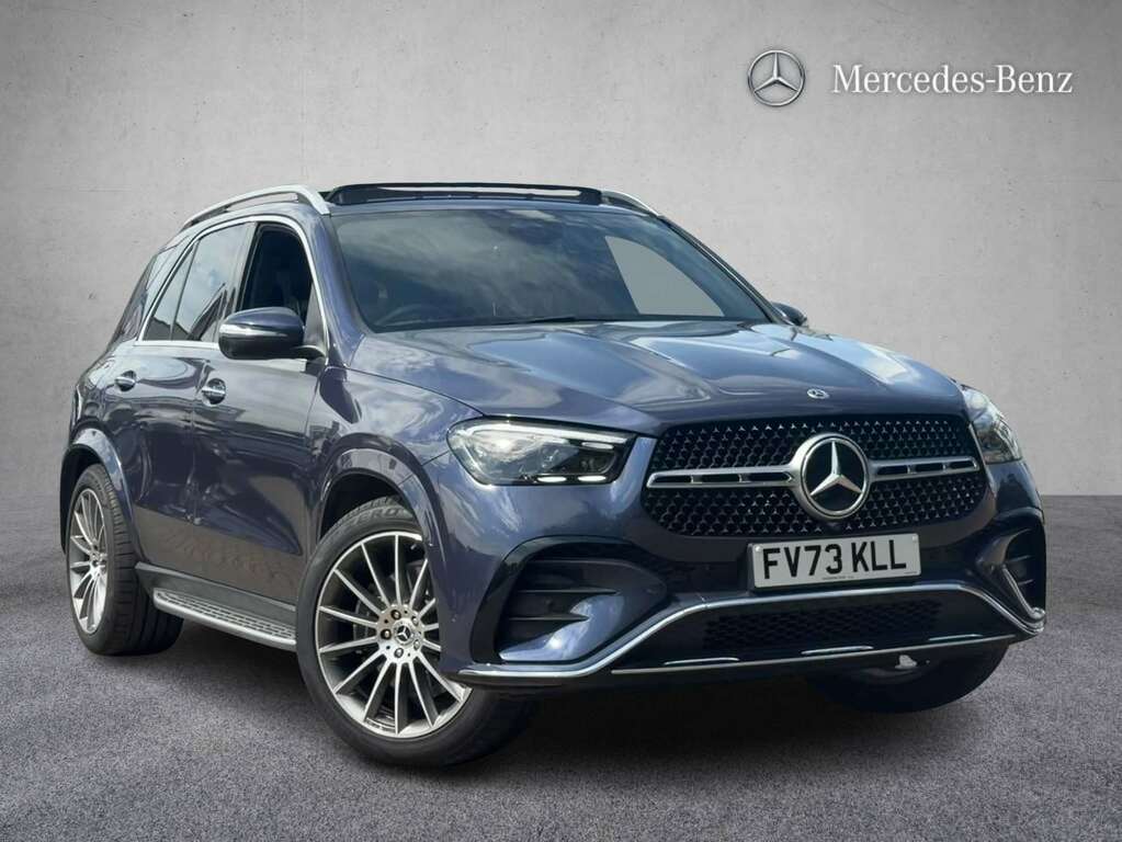 Mercedes-Benz GLE Class 300D 4Matic Amg Line Prem 9G-tronic 7 St 202 Blue