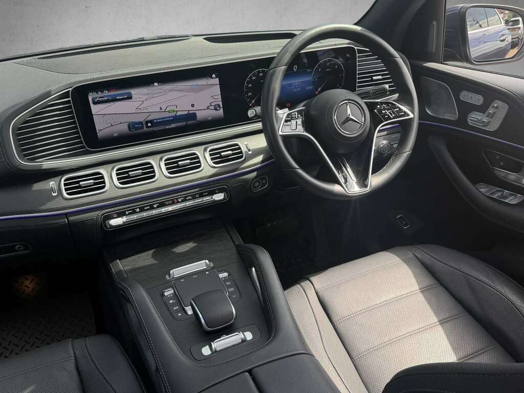 Mercedes-Benz GLE Class 300D 4Matic Amg Line Prem 9G-tronic 7 St 202 Blue #4