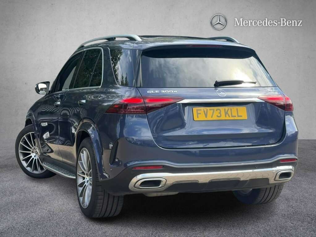 Mercedes-Benz GLE Class 300D 4Matic Amg Line Prem 9G-tronic 7 St 202 Blue #2
