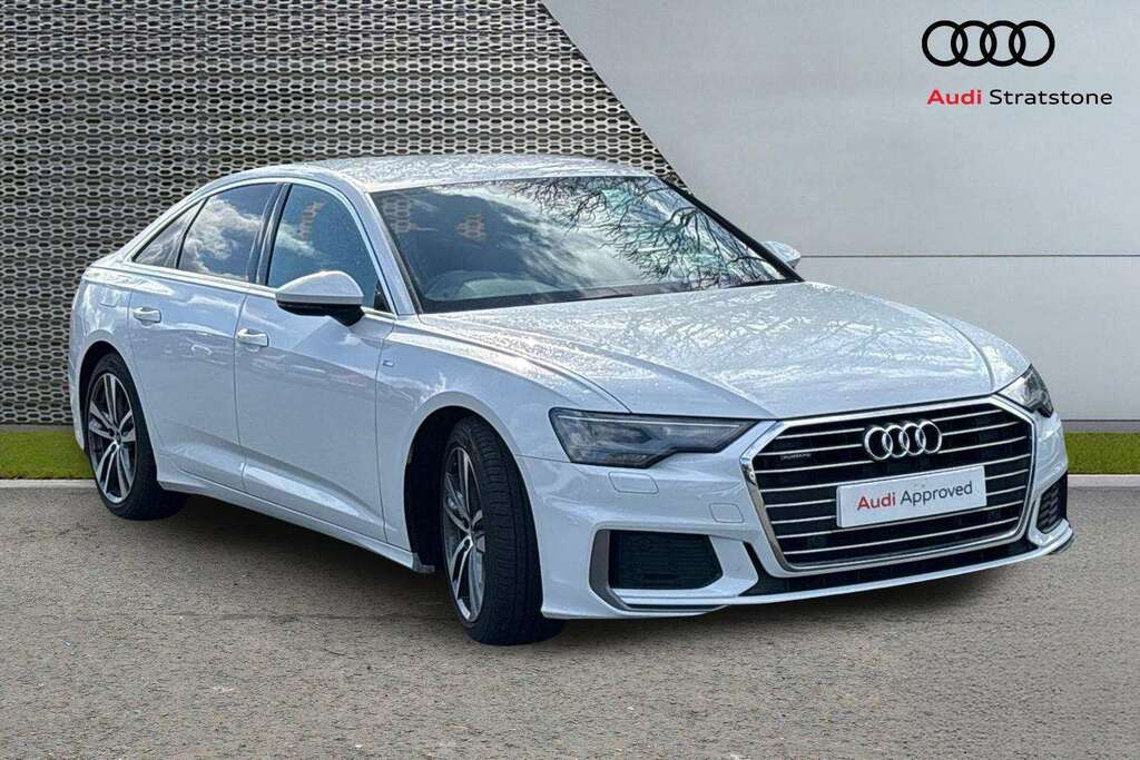Audi A6 40 Tdi Quattro S Line S Tronic Tech Pack 202 White