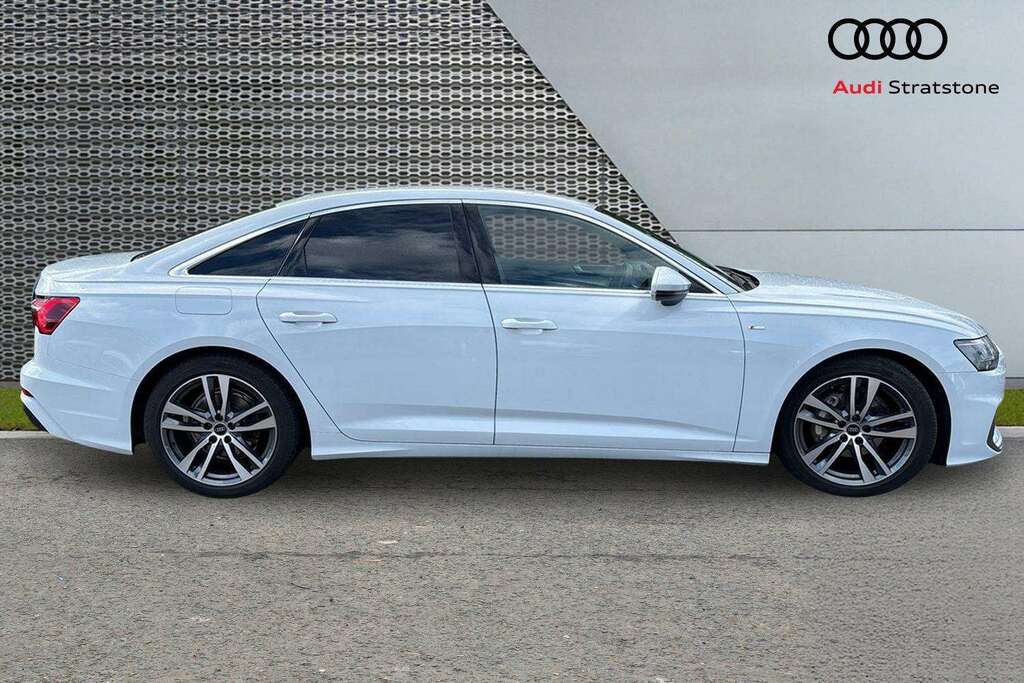 Audi A6 40 Tdi Quattro S Line S Tronic Tech Pack 202 White #4
