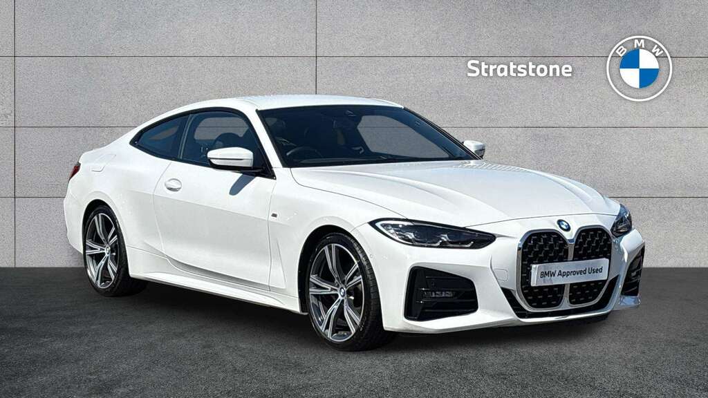 BMW 4 Series 420I M Sport Step 2023 White