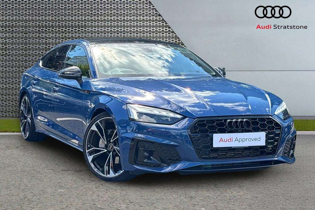 Audi A5 40 Tfsi 204 Black Edition S Tronic 2023 Blue