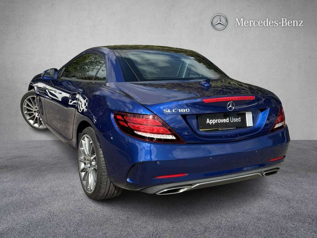 Mercedes-Benz SLC 180 Amg Line 2018 Blue #2