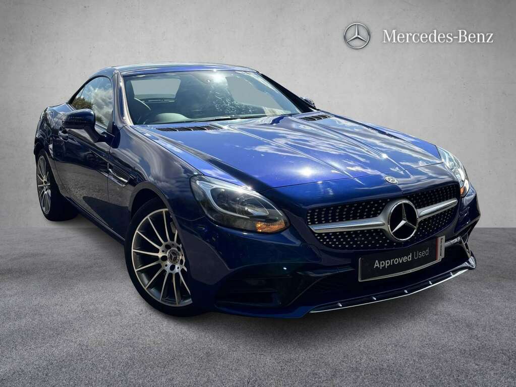 Mercedes-Benz SLC 180 Amg Line 2018 Blue
