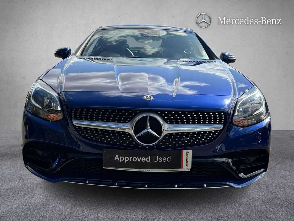 Mercedes-Benz SLC 180 Amg Line 2018 Blue #3
