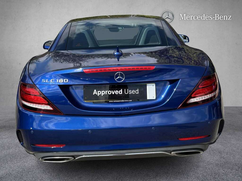 Mercedes-Benz SLC 180 Amg Line 2018 Blue #5