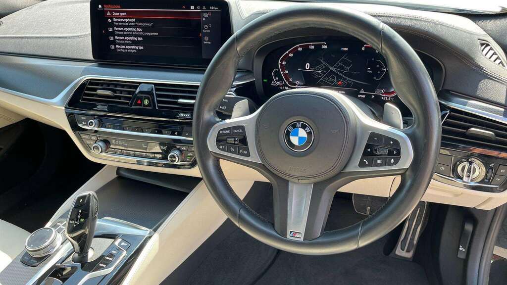 BMW 5 Series 530D Xdrive Mht M Sport 2021 Black #6