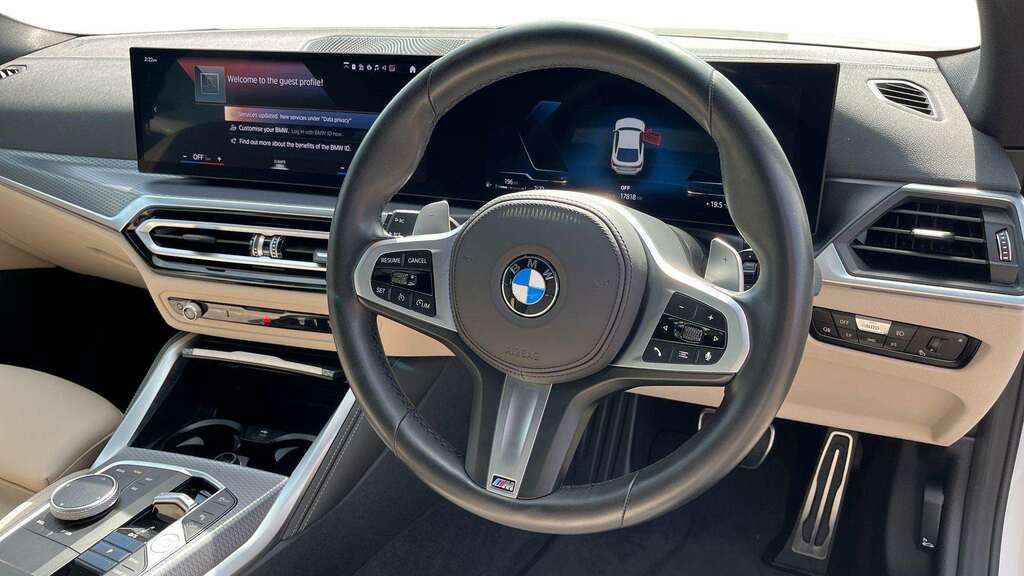 BMW 4 Series 420I M Sport Step 2024 White #6