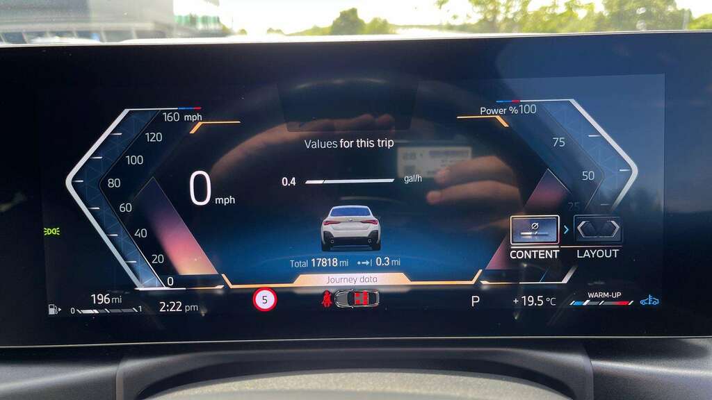 BMW 4 Series 420I M Sport Blue #10