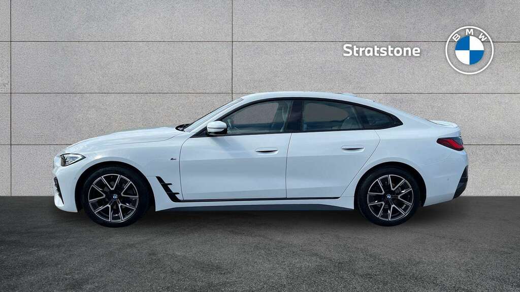 BMW 4 Series 420I M Sport Step 2024 White #4