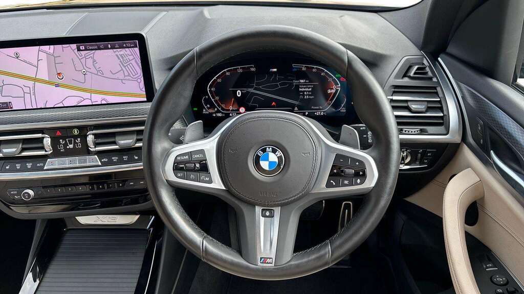 BMW X3 Xdrive20d Mht M Sport Step 2023 Black #6