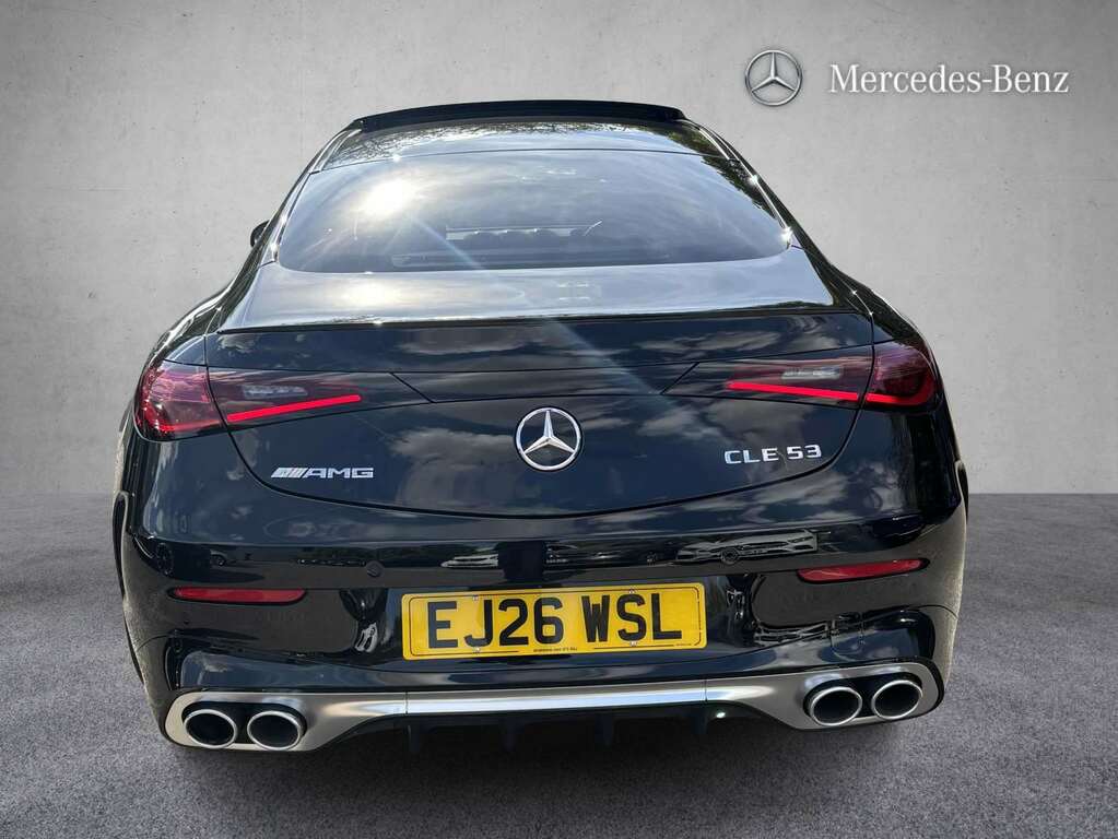 Mercedes-Benz CLE Class 53 4Matic Amg Premium 9G-tronic 2026 Black #5