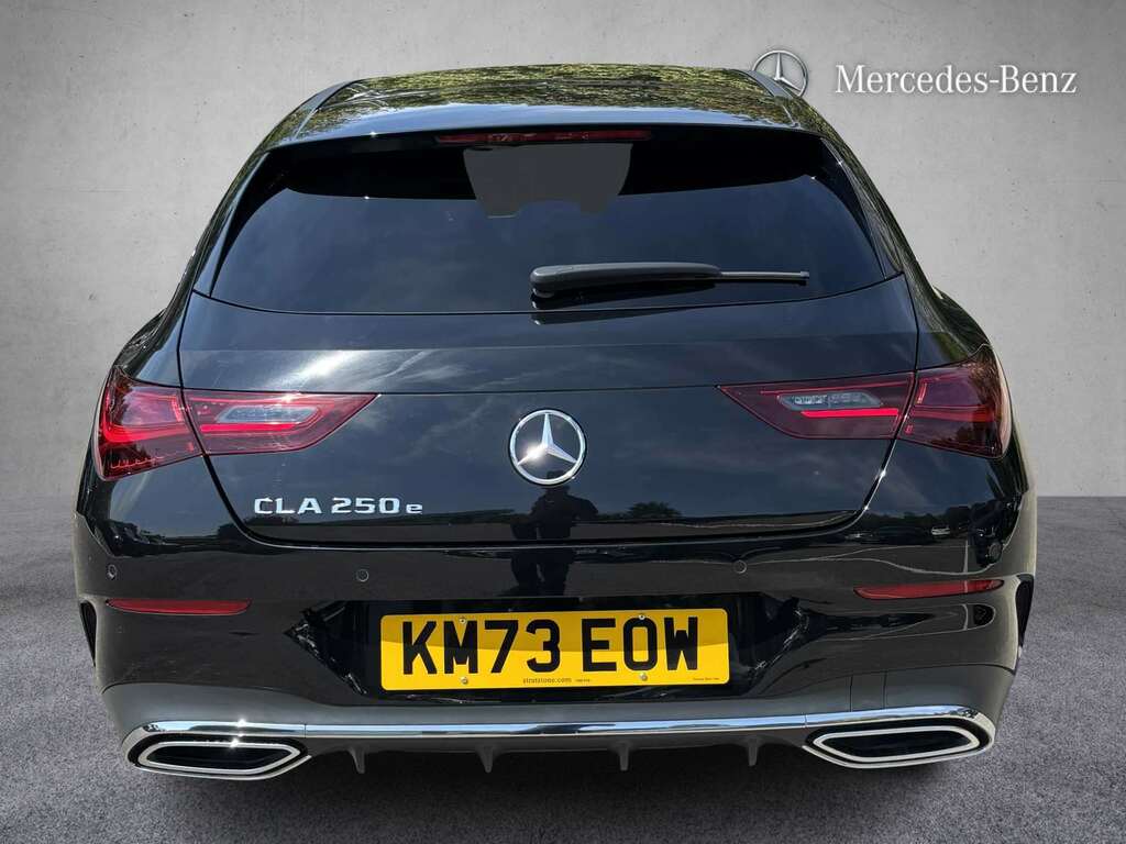 Mercedes-Benz CLA Class 250E Amg Line Premium Tip 2023 Black #5