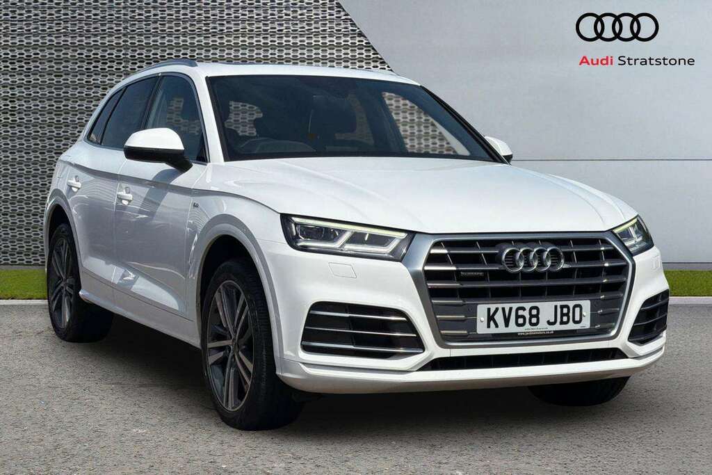 Audi Q5 2.0 Tdi Quattro S Line S Tronic 2018 White