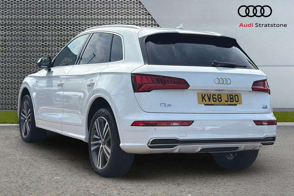 Audi Q5 2.0 Tdi Quattro S Line S Tronic 2018 White #3