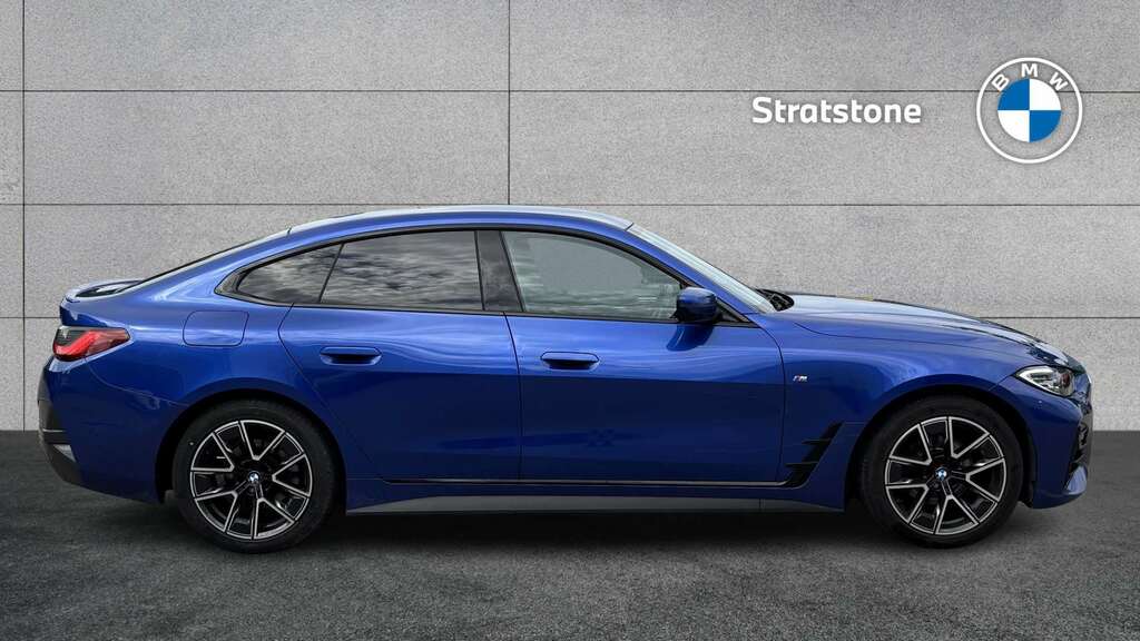 BMW 4 Series 420I M Sport Step 2022 Blue #3