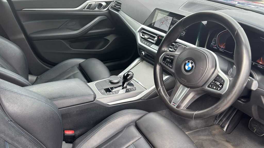 BMW 4 Series 420I M Sport Step 2022 Blue #4
