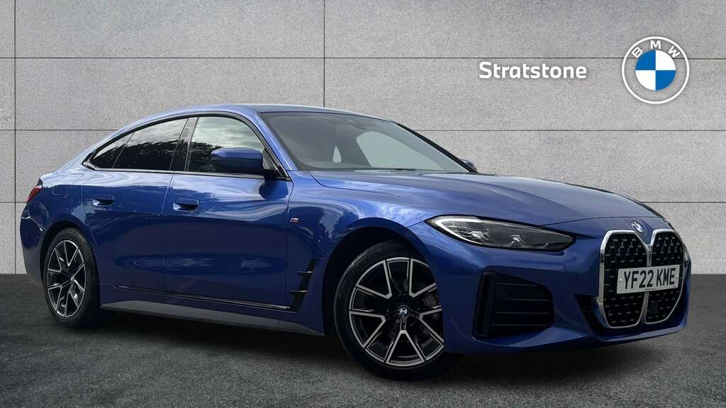 BMW 4 Series 420I M Sport Step 2022 Blue