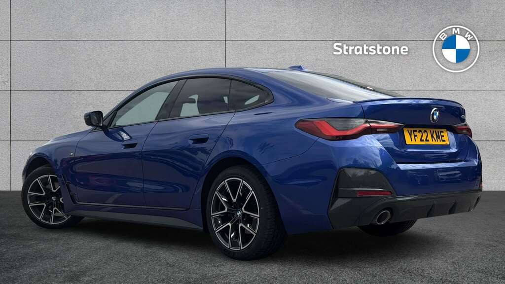 BMW 4 Series 420I M Sport Step 2022 Blue #2