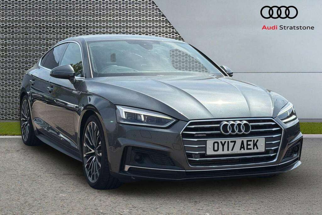 Audi A5 2.0 Tfsi Quattro S Line S Tronic 2017 Grey