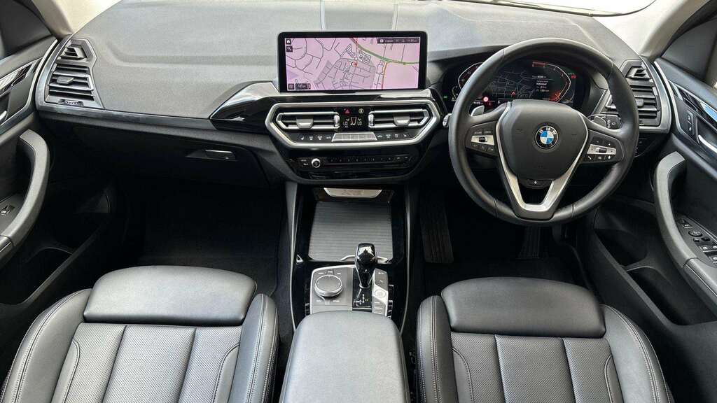 BMW X3 Xdrive20d Mht Xline Step 2022 White #5