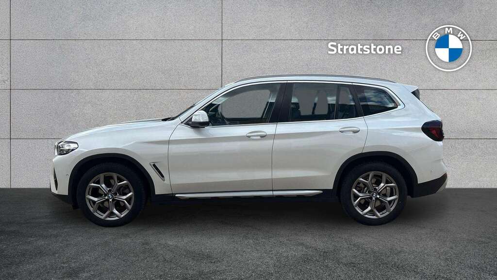 BMW X3 Xdrive20d Mht Xline Step 2022 White #4