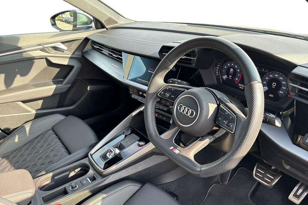 Audi A3 S3 Tfsi Quattro S Tronic 2023 MK73FJO Black #6