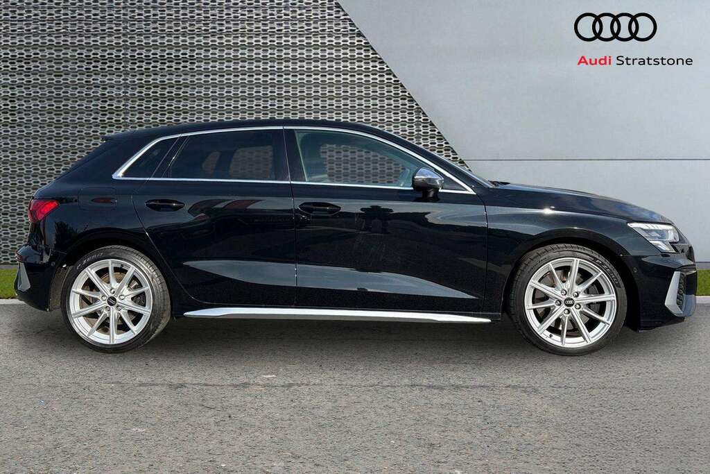 Audi A3 S3 Tfsi Quattro S Tronic 2023 MK73FJO Black #4