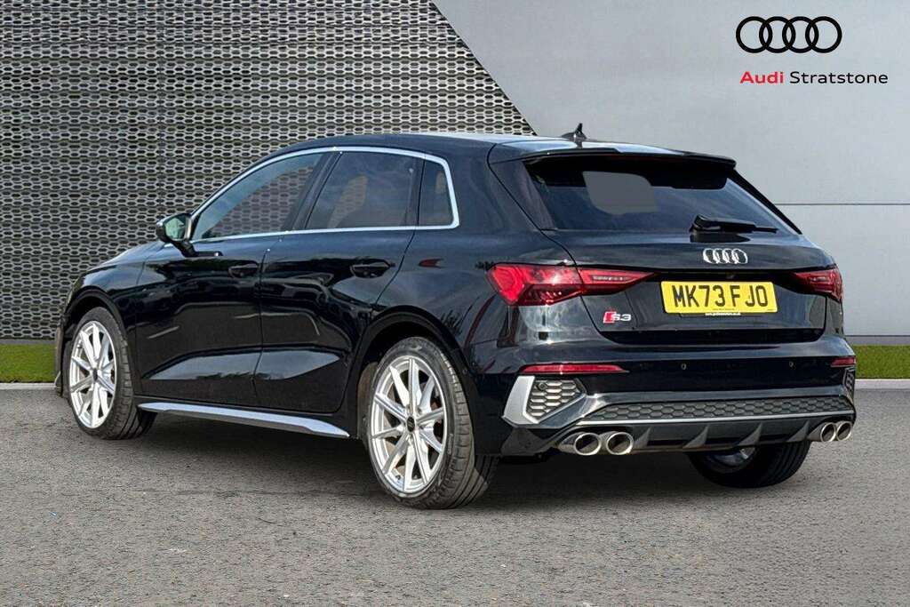 Audi A3 S3 Tfsi Quattro S Tronic 2023 MK73FJO Black #3