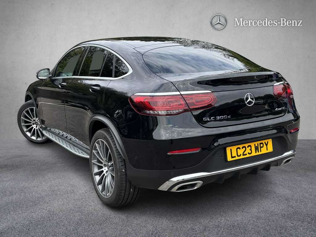 Mercedes-Benz GLC Class Glc 300D 4Matic Amg Line Premium 9G-tronic 202 Black #2