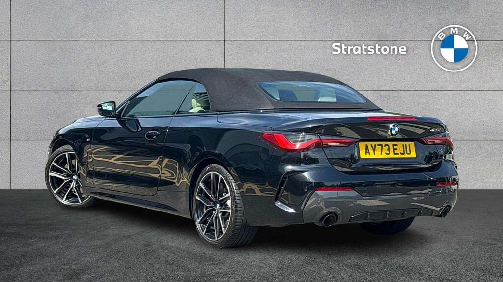 BMW 4 Series 420I M Sport Step 2023 Black #2