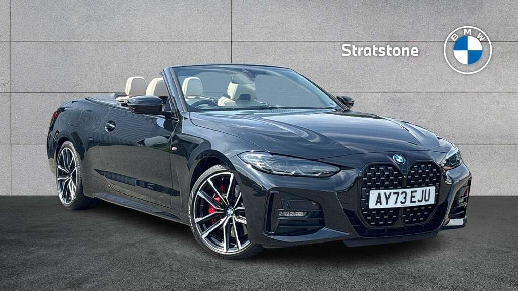 BMW 4 Series 420I M Sport Step 2023 Black
