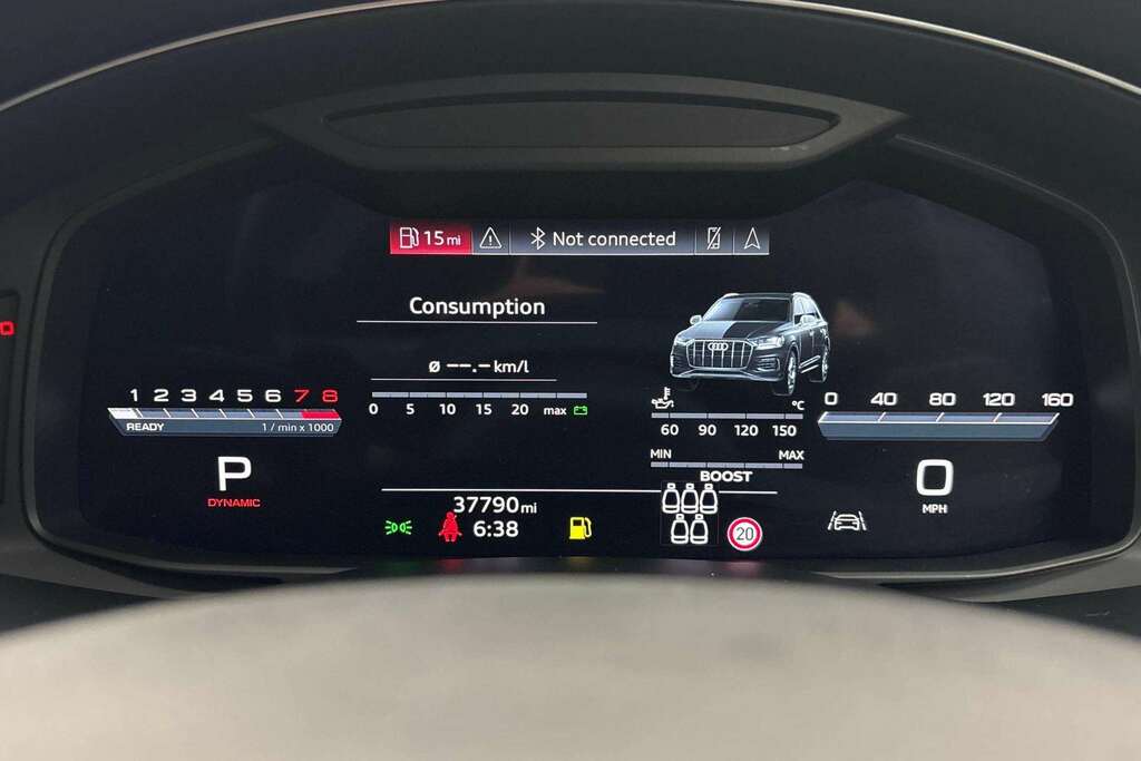 Audi Q7 Sq7 Tfsi Quattro Black Edition Tiptronic 2022 Grey #6
