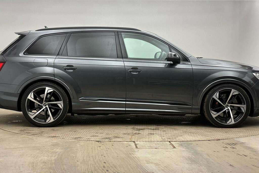 Audi Q7 Sq7 Tfsi Quattro Black Edition Tiptronic 2022 Grey #4