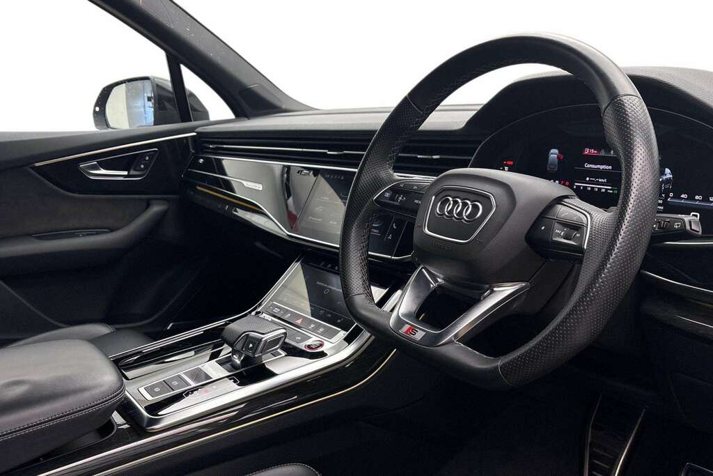 Audi Q7 Sq7 Tfsi Quattro Black Edition Tiptronic 2022 Grey #5