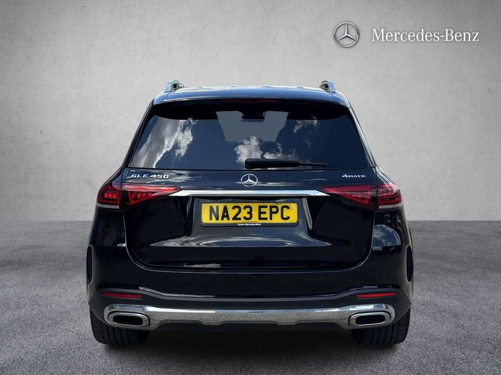 Mercedes-Benz GLE Class 450 4Matic Amg Line Prem 9G-tronic 7 St 2023 Black #4