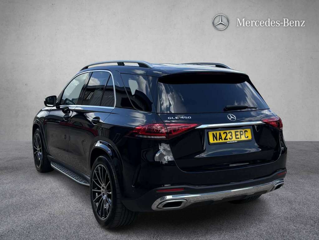 Mercedes-Benz GLE Class 450 4Matic Amg Line Prem 9G-tronic 7 St 2023 Black #2