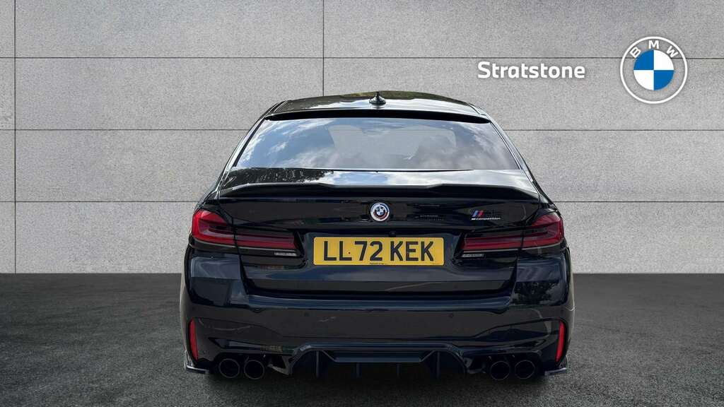 BMW M5 Competition Dct 2022 Black #6