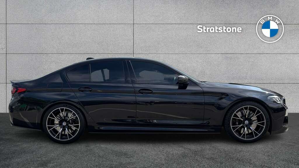 BMW M5 Competition Dct 2022 Black #3