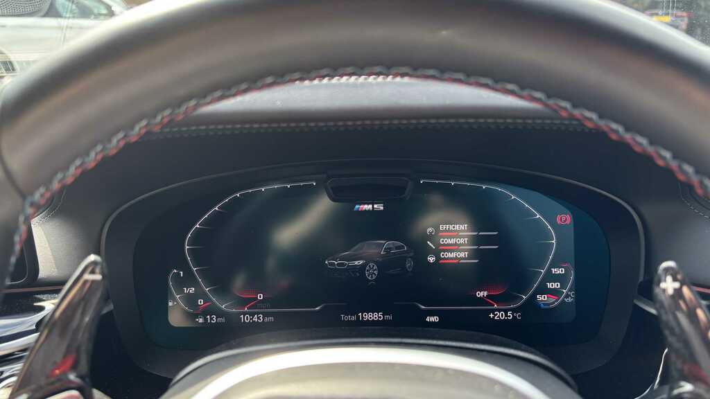 BMW M5 4.4I V8 Competition Saloon Steptronic X Grey #9