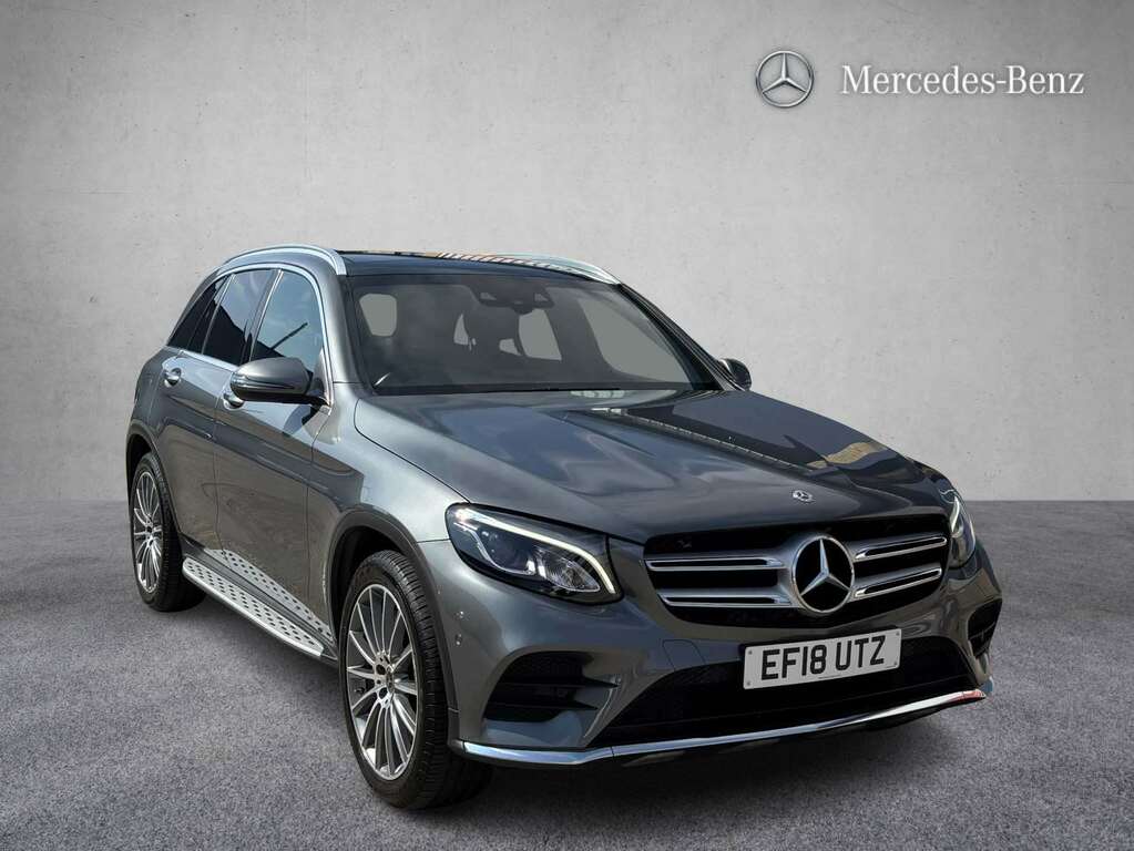 Mercedes-Benz GLC Class 220D 4Matic Amg Line Premium 9G-tronic 2018 Grey